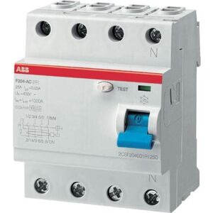 Abb F204 Hpfi Relæ A, 4p, 40a