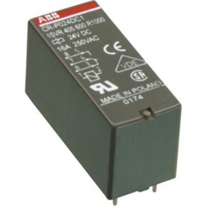 ABB 10 Stk Sokkelrelæ Cr-P024dc2, 2co, 24v Dc