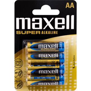 Maxell Aa Alkaline Premium Batterier - 4 Stk.