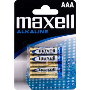 Maxell Aaa Alkaline Batterier - 4 Stk.