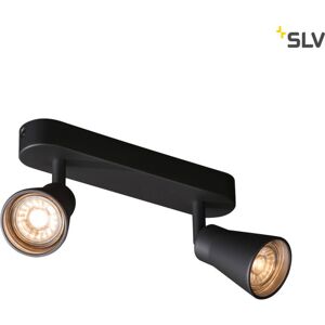 SLV Avo Loftlampe Med 2 Spots, Qpar51,Maks. 50w, Sort