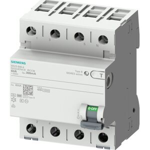 Siemens 5sv Pfi Relæ B, 4p, 40a