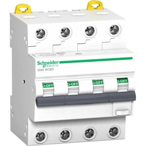 Schneider Electric Schneider Acti9 Hpfi Kombiafbryder 4p 30 Ma, 10 A