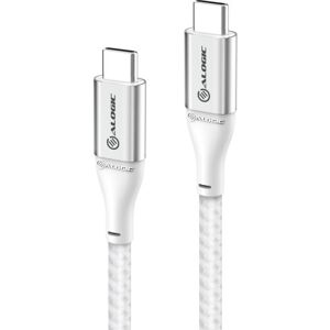 Alogic Ladekabel Usb-C Til Usb-C, Sølv, 1,5 Meter