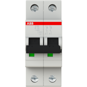 ABB Automatsikring C 13a 2p, 6ka, S202-C13