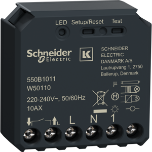 Schneider Electric Schneider Wiser Zigbee Afbryder For Dåsemontering