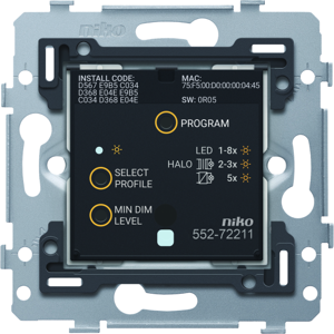 Niko Smart Lysdæmper, 3 – 200w, Nhc, Zigbee