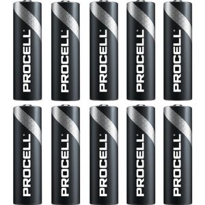 Duracell Procell Aa Batterier - Pakke Á 10 Stk.