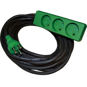 Blue Electric Kabelsæt Med Jord, Grøn/sort
