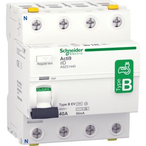 Schneider Electric Schneider Acti9 Hpfi Relæ B-Ev, 4p, 40a
