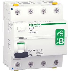 Schneider Electric Schneider Acti9 Hpfi Relæ B-Ev, 4p På 40a