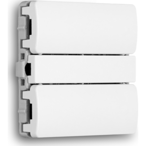 Smartkontakten Zigbee Batteritryk Til Lk Fuga, Blanke Tangenter, Hvid  Hvid
