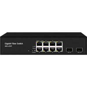 Lan-com Desptop Switch 8-Port 10/100/1000 Uplink 2-Port La-Swai-G0208-S