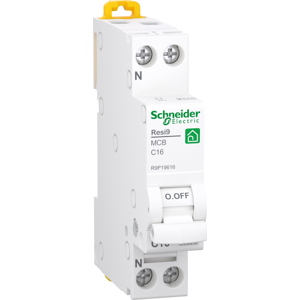 Schneider Electric Schneider 16a Automatsikring 1p+n I Hvid