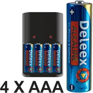 Satana Aaa Alkaline Batterier 4 Stk.