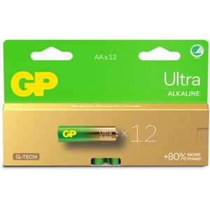 GP Ultra Alkaline AA-battery, 15AU/LR6, 12-pc