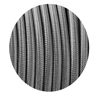 Ledsone Tekstilkabel 2-Leder Lampekabel Tekstilkabel 0,75mm², Rund, Grå