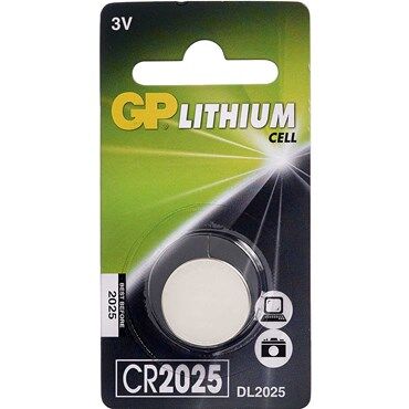 Batteri 3V Lithium CR 2025 1 stk