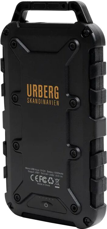 Urberg Solar Powerbank 10.000 Sort Sort OneSize