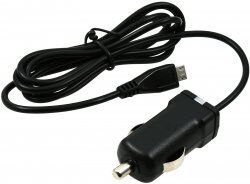 Samsung Bil-Ladekabel med Micro-USB 1A Sort til Samsung Galaxy Tablet S2