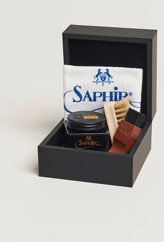 Saphir Medaille d'Or Gift Box Creme Pommadier Black & Brush men One size Sort