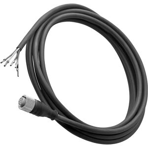 Waldmann Cable de conexión, negro, para lámparas de 100 / 120 / 220 - 240 V, 3 m