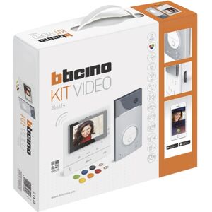 Bticino Kit Videoportero Superficie 2 Hilos  Linea 3000 Con Monitor Classe 100 Conectado 364714