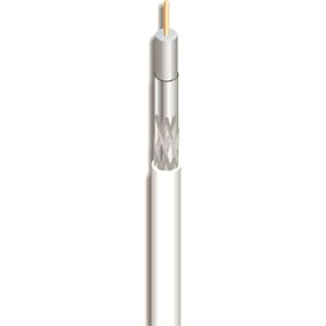 Triax Cable Antena  2493  Pvc Blanco (Rollo 100mt)