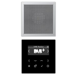 Jung Kit Mono Smart Radio Dab+  Dabal1 Serie Ls990 Aluminio
