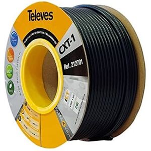 Televes Cable Antena  212701  Cxt1 Pvc Negro (Por Metros)