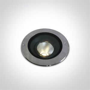 One Light Empotrable Orientable Led Suelo  69054/w Acero Inox 15w 3000k Ip67