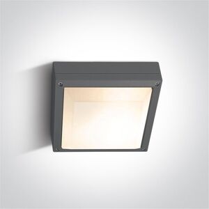 One Light Plafon Superficie  67210/an Antracita Ip54