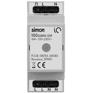 Simon Interruptor Bipolar Para Carrildin 16a 100-230v Io  10002890-039  270