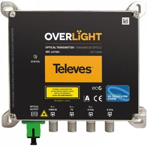 Televes Transmisor Óptico Overlight Cwdm Dab/uhf/sat 1550nm  237504