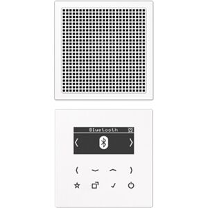 Jung Kit Smart Radio Dab Bluetooth 1 Altavoz  Dabls1btww Serie Ls Blanco Alpino