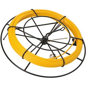 Anguila Pasacables Ind.+h720  30904040 9mm 40m Fibra T.Intercambiables Amarillo