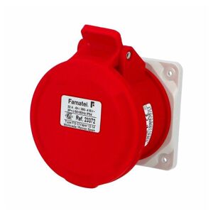 Famatel Base Empotrar Cetac 3p+tt 32a  23372 400v Ip54