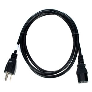 the sssnake Powercord US C13 1,5m Negro