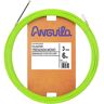 Anguila Guia Pasacables  73300006 Max 3mm Triple Trenzado.6mt Verde