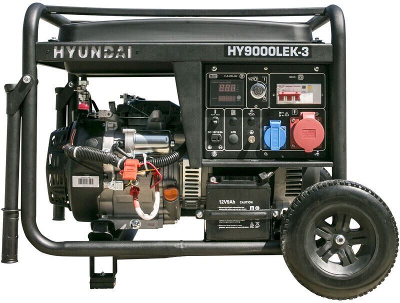 HYUNDAI-HY-HY9000LEK-3R GENERADOR HYUNDAI GASOLINA 3000rpm - 400v