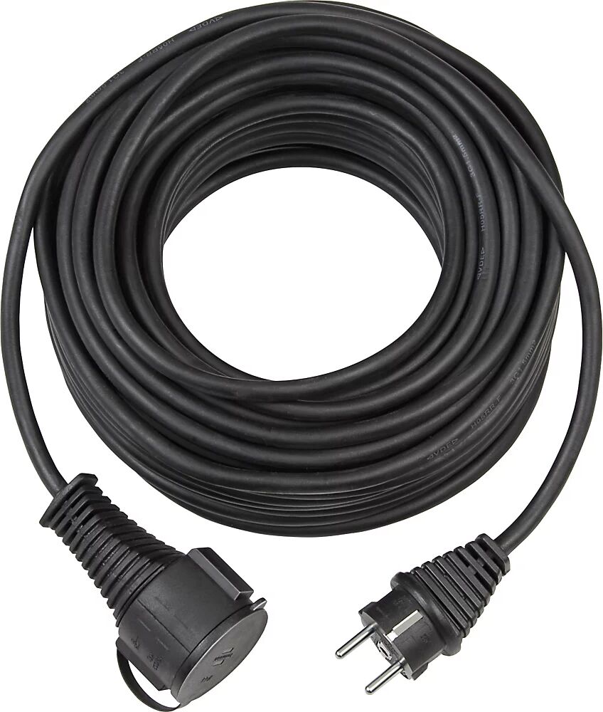 Brennenstuhl Cable alargador BREMAXX® IP44, negro, longitud 15 m