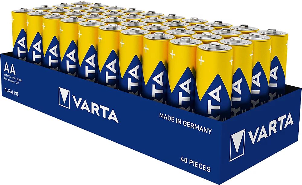 Varta Batería LONGLIFE Power, tamaño AA, UE 40 unid.