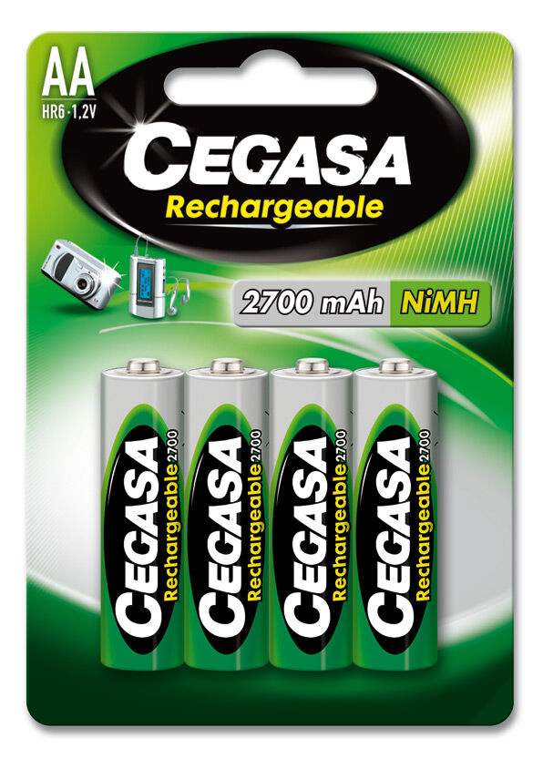 Cegasa Pilas recargables  HR6 4u