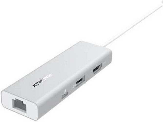 Macally Hub MACALLY UCDOCK USB-C MINI DOCK(Gris)