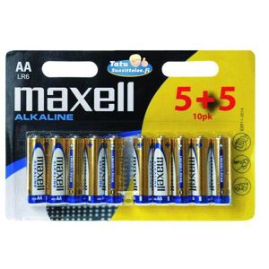 Maxell AA 10-pack Lr6 - NONE
