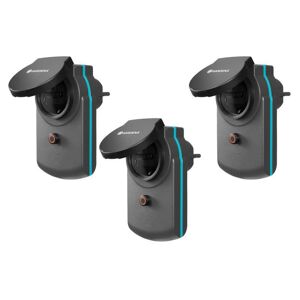 Gardena Lot de 3 prises electriques connectees smart Power