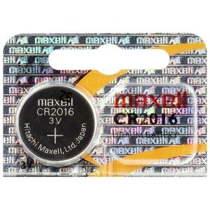 Maxell Pile CR2016 Maxell Bouton Lithium 3V