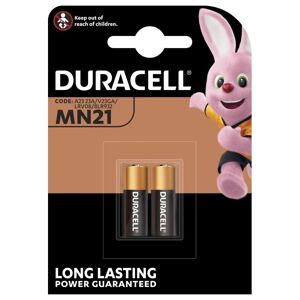 2 Piles MN21 / A23 / V23GA Duracell Alcaline 12V - Publicité