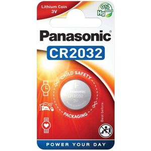 Panasonic Pile CR2032 Panasonic Bouton Lithium 3V