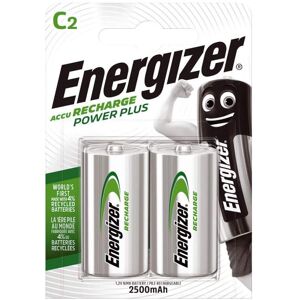 Energizer 2 Piles Rechargeables C / HR14 2500mAh Energizer Power Plus